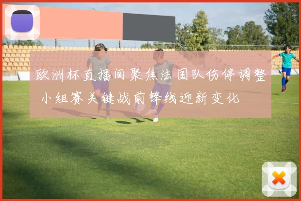 欧洲杯直播间聚焦法国队伤停调整 小组赛关键战前锋线迎新变化